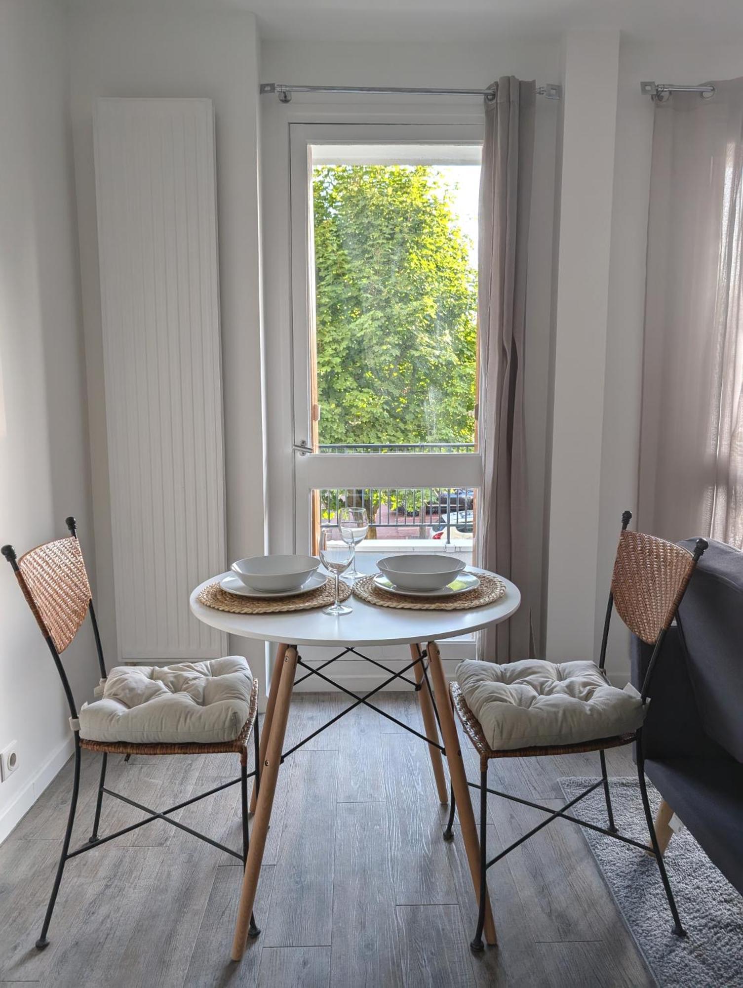 Апартаменты Evasion La Defense - Balcon & Wi-Fi, A 10 Min De Paris Курбевуа Экстерьер фото